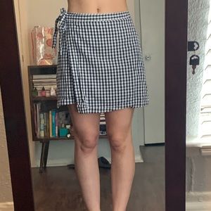 Abercrombie and Fitch Mini wrap skirt